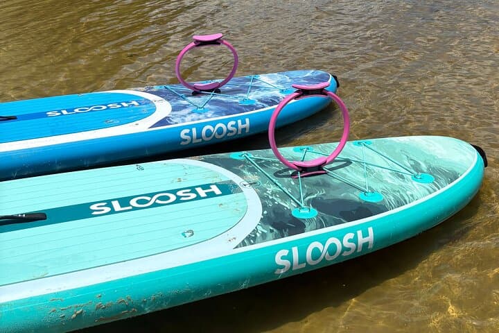 Paddle Board Pilates on Lake Powell — SUP Pilates in Panama City Beach photo 2