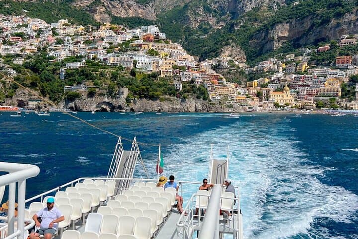 Sea-Level Views: Ferry Journey Between Positano and Salerno photo 4