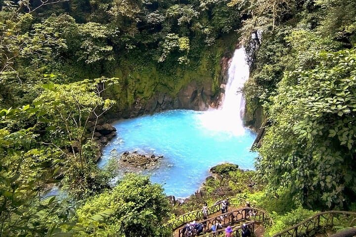 Rio Celeste Waterfall Hike & Wildlife Reserve Day Tour from Bijagua