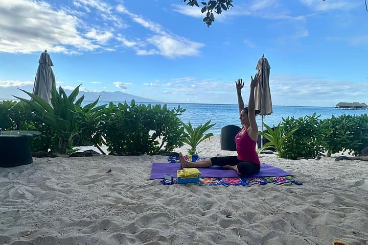 Sunrise Yoga on Tahiti from Sofitel Moorea — Beachside Morning Flow photo 2