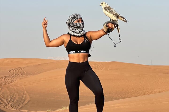 Dubai Morning 2-Seater Buggy Desert Tour: Dune Bashing, Sandboarding & Camel Ride photo 6