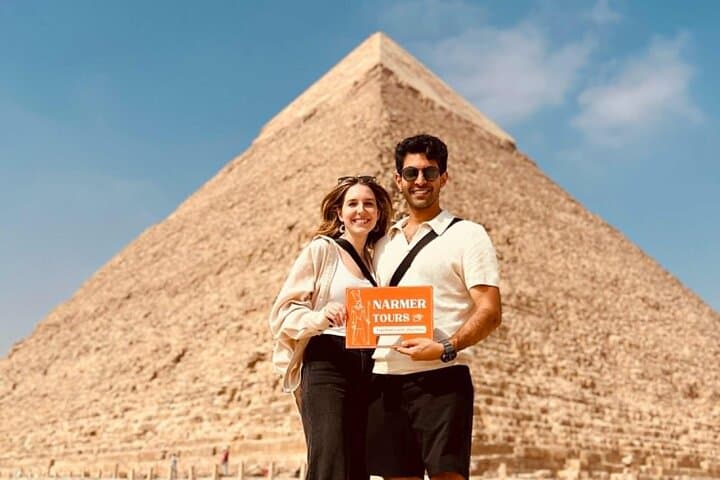 Giza Pyramids, Sphinx, Saqqara & Memphis: Full-Day Egyptologist-Guided Tour with Lunch photo 2