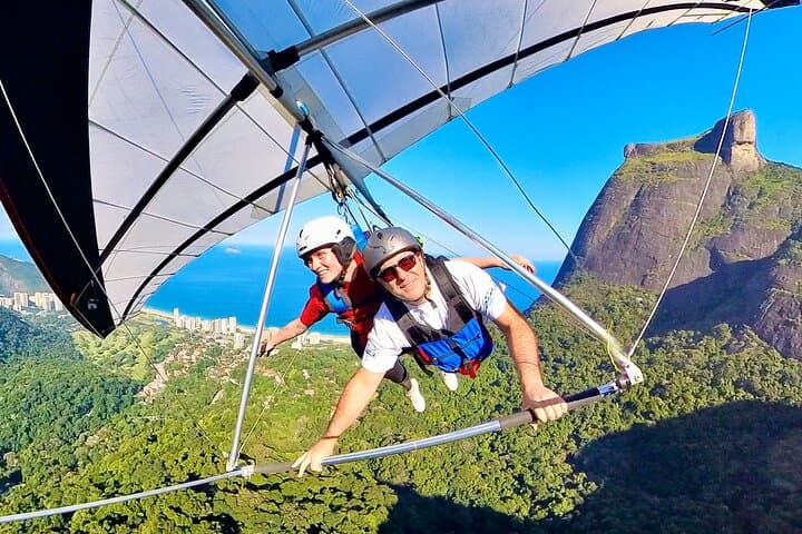 Tandem Delta Flight from Pedra Bonita to São Conrado — Rio de Janeiro Paragliding Experience photo 1