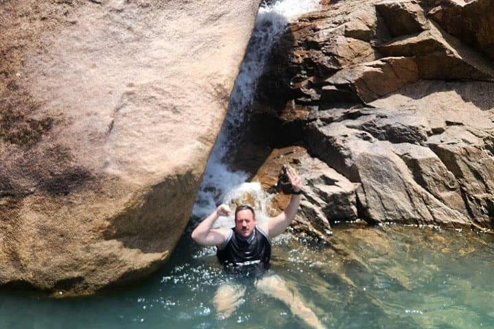 Relaxing Swimming at Nature Waterfalls near Hoi An, Vietnam photo 1