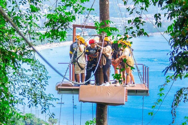 Phuket ATV and Zipline Adventure from Patong Beach: Zip Over Jungle, Ride the Trails