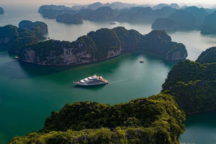 Ha Long Bay Luxury Escape: 2-Day Scarlet Pearl Cruise in Lan Ha Bay