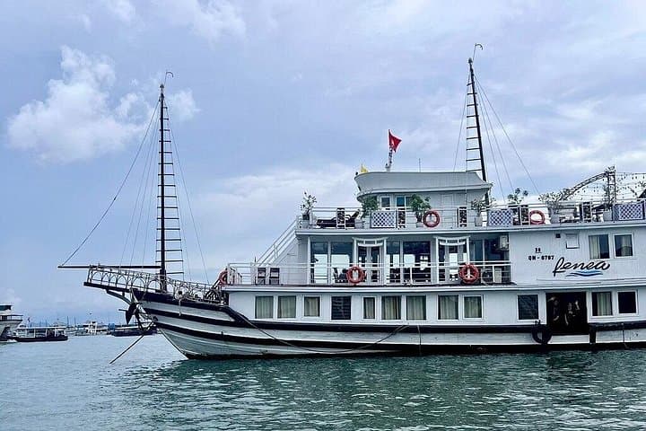 Bai Tu Long Bay 2-Day Renea Cruise: Kayak Cap La, Thien Canh Son Cave & Tai Chi photo 1
