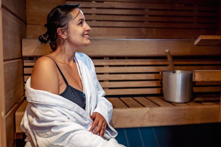 Snow Sauna Experience at Arctic SnowHotel Rovaniemi — Ice Sauna, Jacuzzi & Ice Bar Visit photo 6