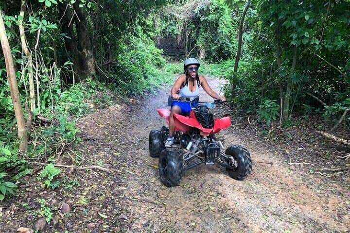 Roatan Zipline and ATV Buggy Adventure with Sloths & Private Beach Access photo 3
