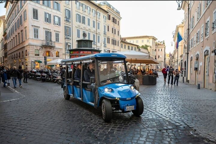 Rome Golf Cart Tour with Prosecco and Gelato — Colosseum to Trevi by Golf Cart photo 4