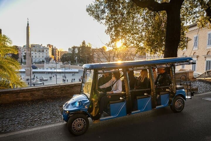 Rome Golf Cart Tour with Prosecco and Gelato — Colosseum to Trevi by Golf Cart photo 2