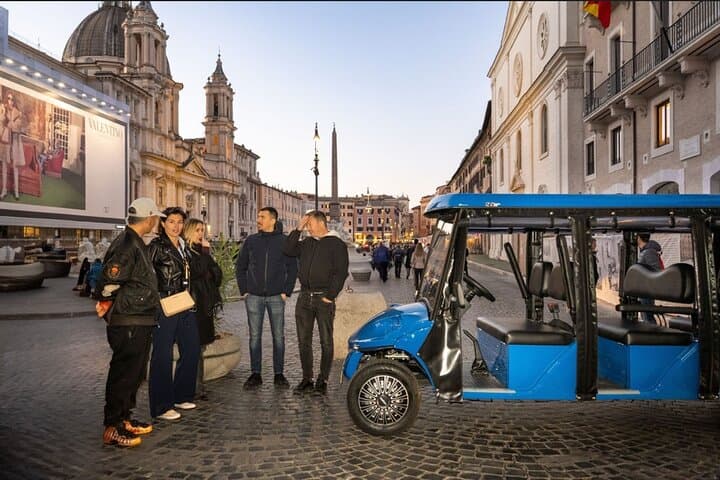 Rome Golf Cart Tour with Prosecco and Gelato — Colosseum to Trevi by Golf Cart photo 3