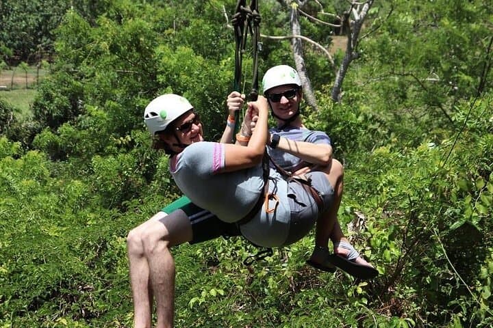 Roatan Zipline and ATV Buggy Adventure with Sloths & Private Beach Access photo 2