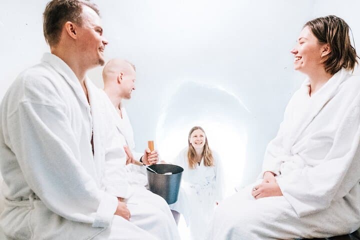Snow Sauna Experience at Arctic SnowHotel Rovaniemi — Ice Sauna, Jacuzzi & Ice Bar Visit photo 5