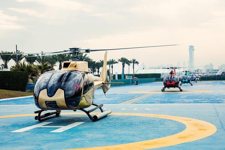 Dubai Helicopter Tour and Inside Burj Al Arab Guided Experience: Palm Jumeirah Aerial Views & Royal Suite Access photo 3