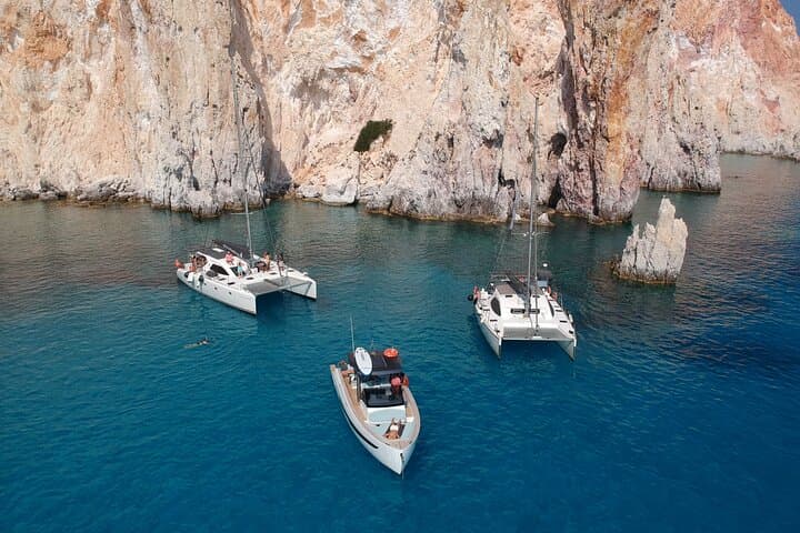 Full-Day Catamaran to Kleftiko & Polyaigos — Milos Sailing and Snorkel Adventure photo 4