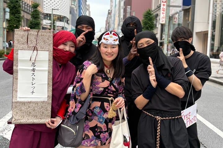 Ninja Stretch Ginza: 20-Minute Ninjutsu-Style Bodycare Near Tsukiji photo 1