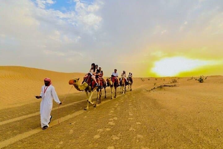 Dubai Morning Desert Safari — Quad Biking, Dune Bashing & Camel Ride in Lahbab photo 4