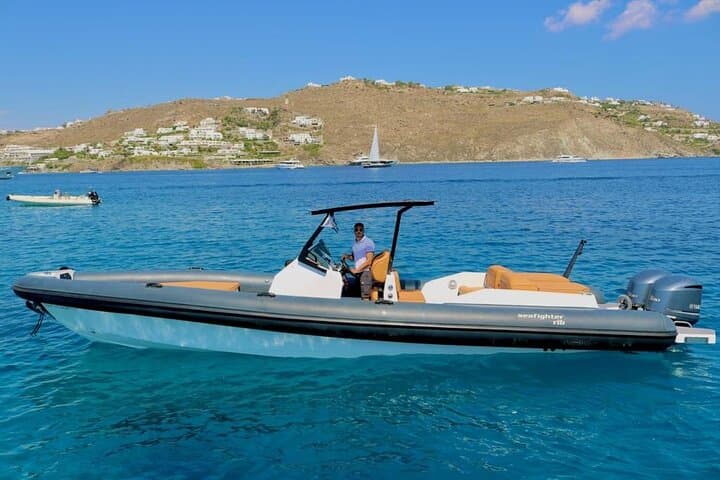 Seafighter 36 Supersonic: Full-Day Private RIB Cruise to Delos & Rineia photo 4