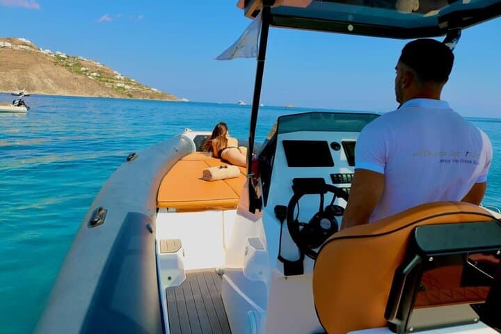 Seafighter 36 Supersonic: Full-Day Private RIB Cruise to Delos & Rineia photo 5