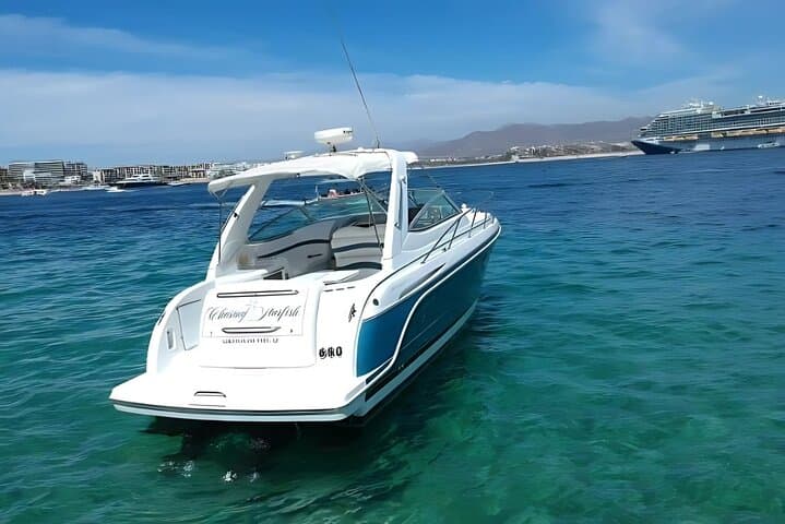 Cabo San Lucas 34ft Private Yacht Cruise to El Arco with Drinks Included photo 4