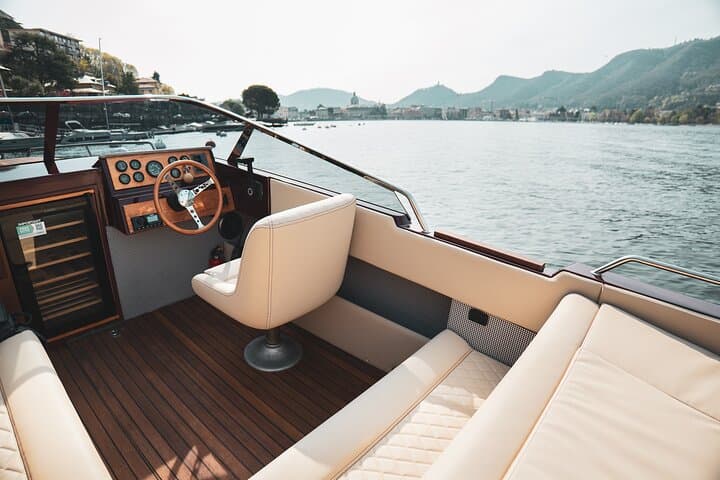 One-Hour Private Boat Tour on Lake Como — Prosecco, Swimming & Villa Views photo 2