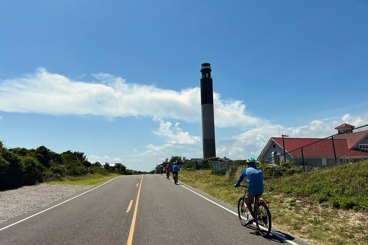 Oak Island Guided E-Bike History Tour: Lighthouse, Shipwrecks & Coastal Roads