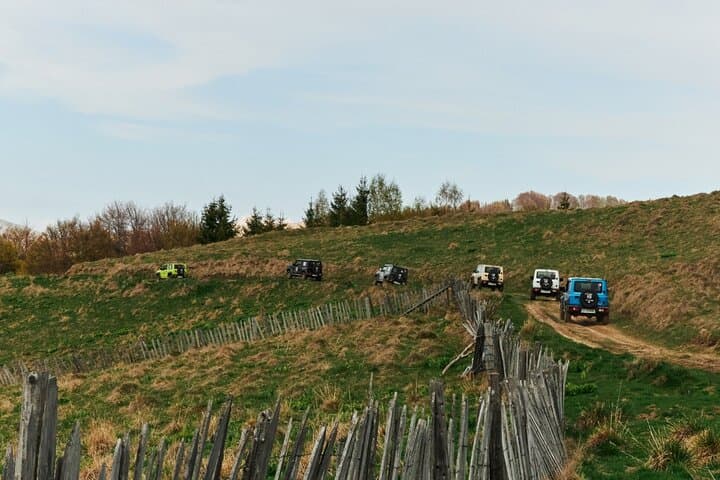 Three Counties Off‑Road Trail: Full-Day Suzuki Jimny Adventure from Bucharest