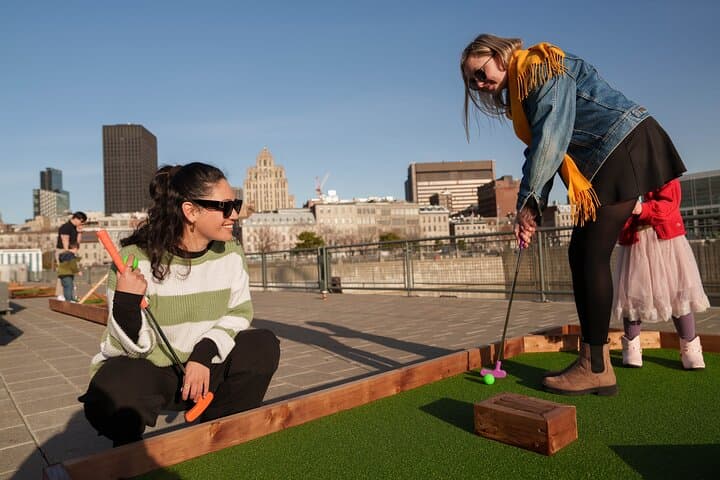 Play With a View: Outdoor Mini Golf in Montréal’s Old Port photo 5