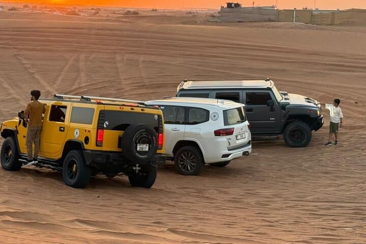 Dubai Hummer H2 Desert Safari with BBQ Dinner — Dune Bashing, Camels & Live Shows photo 6