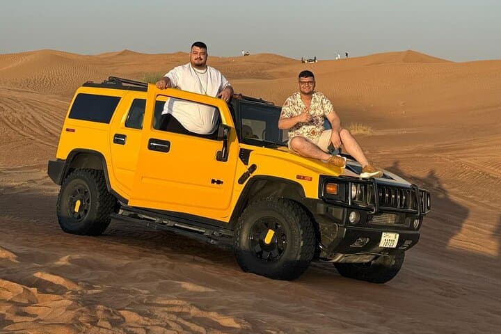 Hummer H2 Desert Safari & BBQ: Red-Dune Adventure Near Dubai