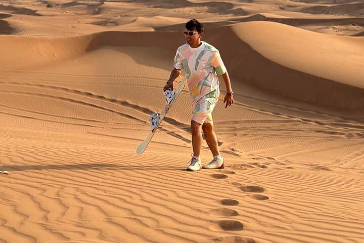 Dubai Land Cruiser Desert Safari: Dune-Bashing, Sunset & BBQ Camp Experience photo 4