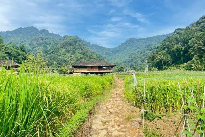 Waterfall Hike and Tangkuban Parahu Volcano Hot Spring Day Trip from Jakarta photo 6