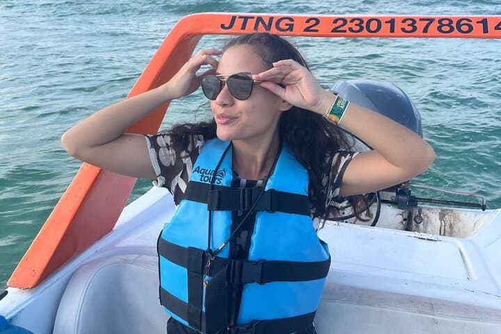 Drive a Speedboat Through Nichupté: Cancun Jungle Tour, Mangroves & Snorkel