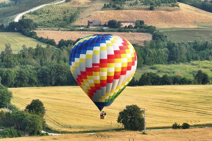 Hot Air Balloon Over Val d'Orcia: Private Flight to Pienza & Montalcino photo 1