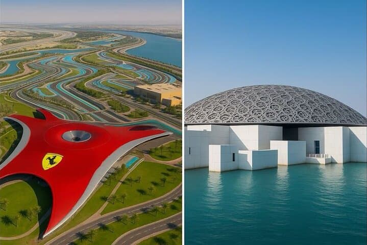 Full-Day Abu Dhabi Tour: Sheikh Zayed, Louvre & Yas Island in One Day