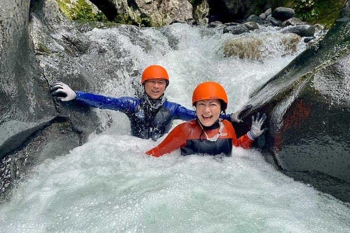 Canyoning Near Mt. Fuji: Lava-Gorge Adventure in Shizuoka