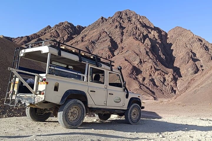 Eilat Mountains Morning Jeep Tour: Yoash Views & Solomon River Off-Road Experience