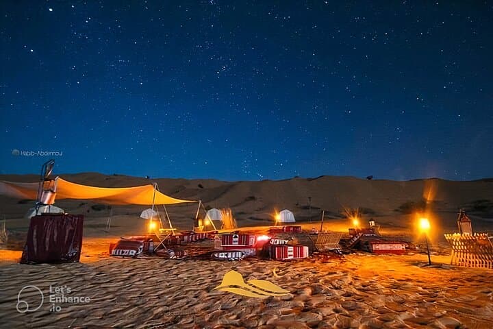 Djerba Desert Overnight: Sunset to Sunrise at Ksar Ghilane Oasis