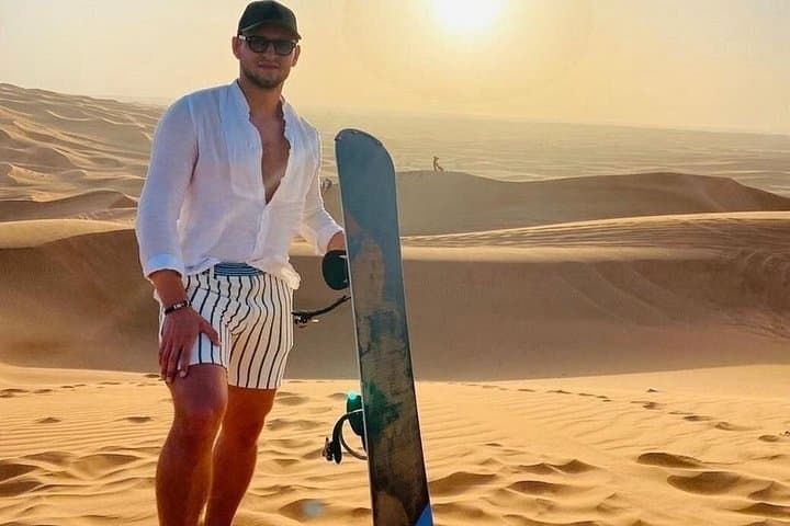 Morning Desert Safari in Dubai: Quad Bikes, Red Dunes & Sandboarding photo 3