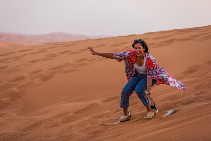 Dubai Desert Quad Biking: Red Dunes, Camel Rides & Sandboarding photo 2