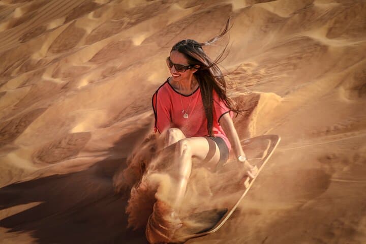 Dubai Desert Quad Biking: Red Dunes, Camel Rides & Sandboarding photo 6