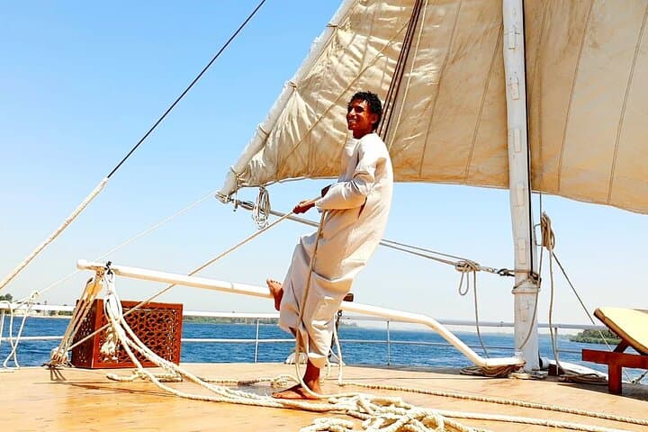 Hapi Dahabiya 5-Day Luxor to Aswan Nile Cruise — Traditional Dahabiya Experience photo 2