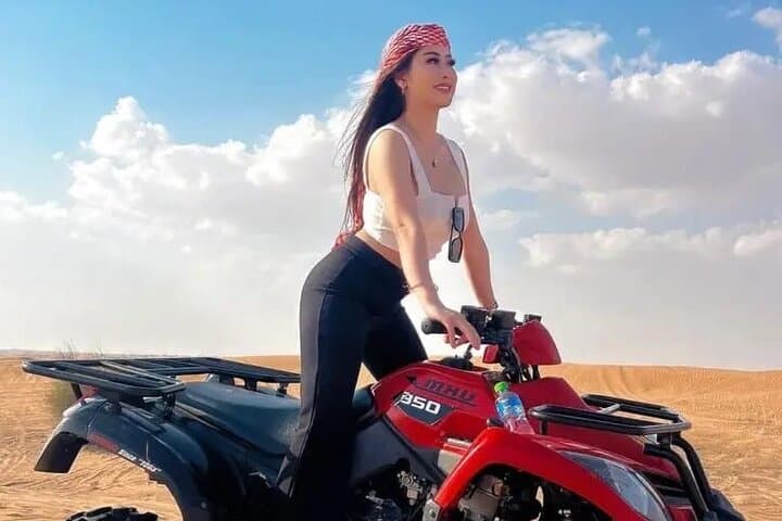 Dubai Red Dunes Desert Safari: Quad Bike, Dune Bashing & BBQ Experience photo 2