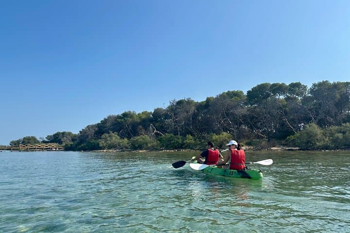 Paddle to Isola dei Conigli: Kayak and Snorkel Porto Cesareo's Underwater Ruins