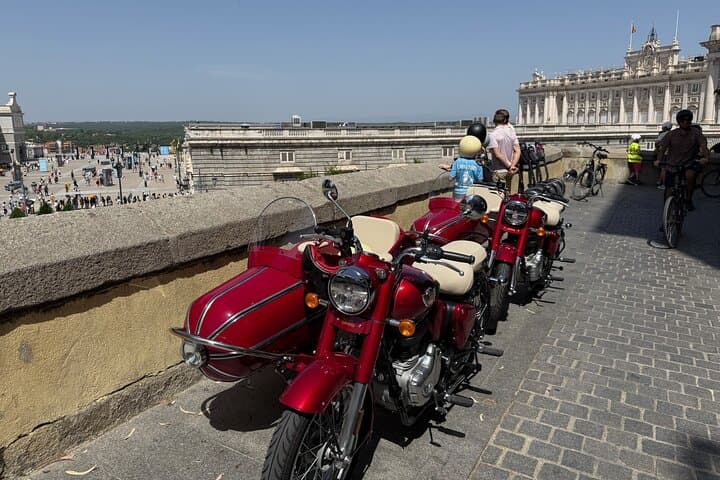 Spin Through Madrid: Custom Vintage Sidecar Tours for Food & History photo 2