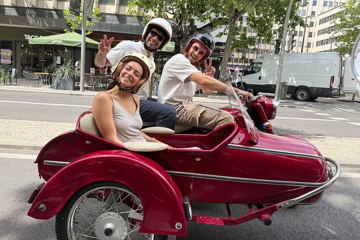 Spin Through Madrid: Custom Vintage Sidecar Tours for Food & History