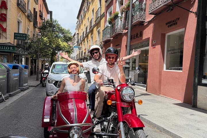 Spin Through Madrid: Custom Vintage Sidecar Tours for Food & History photo 6