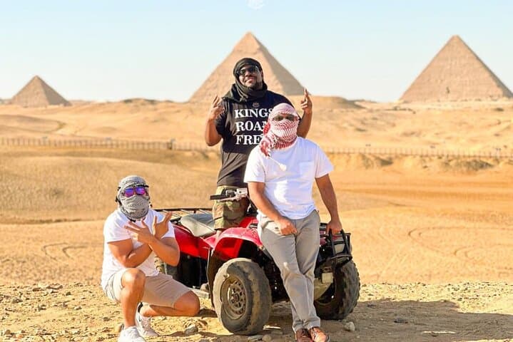 Full-Day Giza Adventure: Pyramids, Desert ATV, Camel Ride & Nile Felucca photo 6