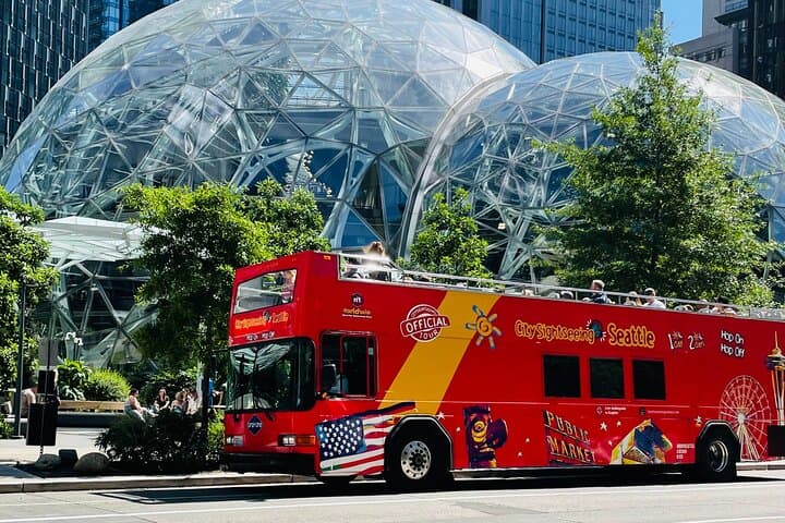 Seattle Sightseeing: Guided Scenic Tour + 24/48‑Hour Hop‑On Hop‑Off Pass photo 2